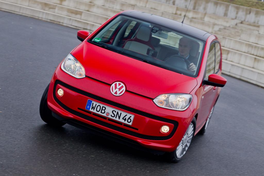 Für 475 Euro Aufpreis bietet Volkswagen den Up mit zwei zusätzlichen Türen an