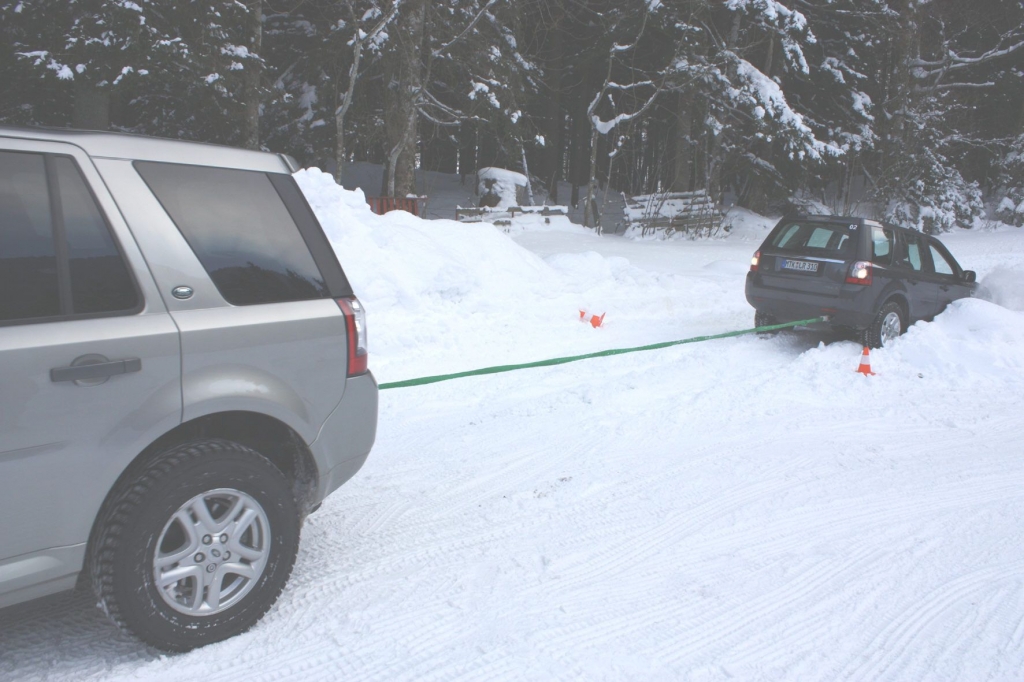 Fahren auf Schnee und Eis - Auf den Popometer kommt es an