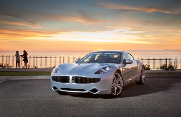 Fisker Karma bei Harrots im Schaufenster