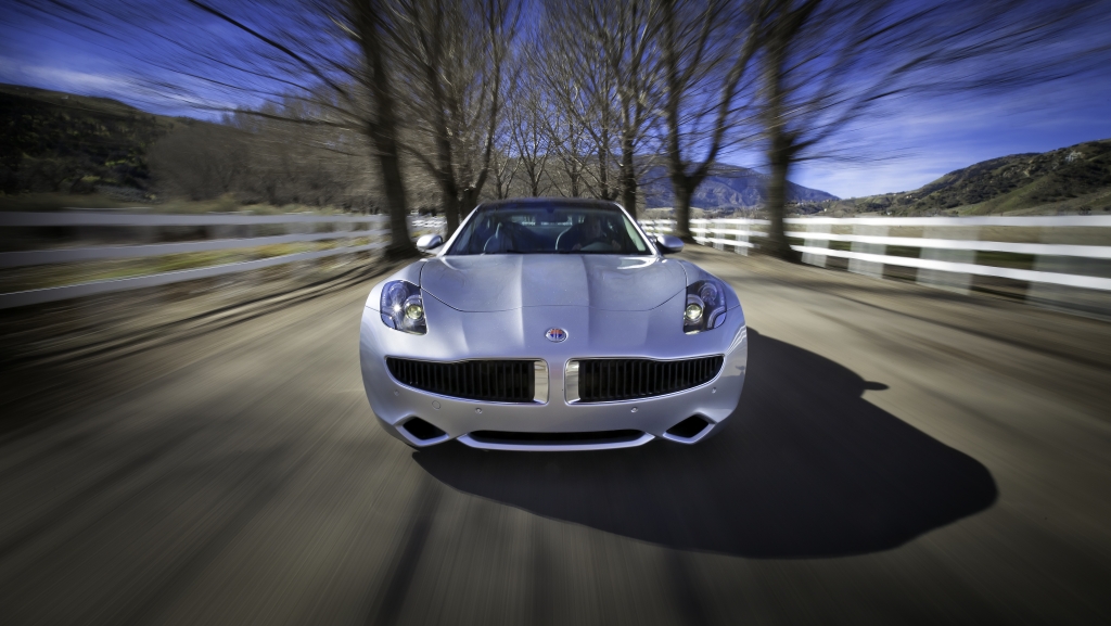 Fisker Karma bei Harrots im Schaufenster