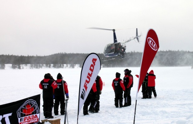 Fulda Challenge 2012: Ungewöhnliche Herausforderungen bei minus 30 Grad