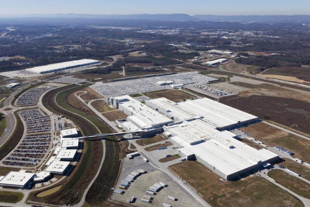 Im neuen VW-Werk in Tennessee wird die US-Version des Passat gebaut