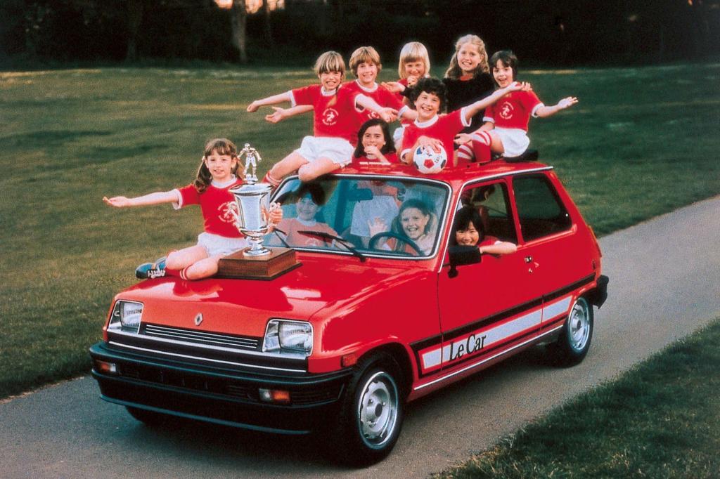 In Nordamerika hieß der R 5 einfach Le Car