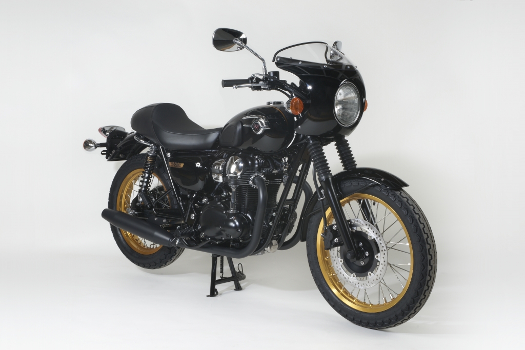 Kawasaki W800 Ltd 50: Limitierter Retro-Klassiker mit Goldfelgen und Bikini-Verkleidung