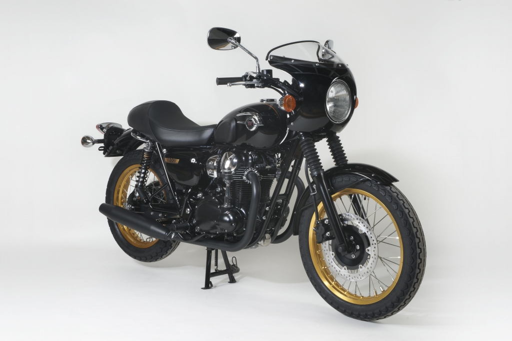 Kawasaki W800 Ltd 50: Limitierter Retro-Klassiker mit Goldfelgen und Bikini-Verkleidung