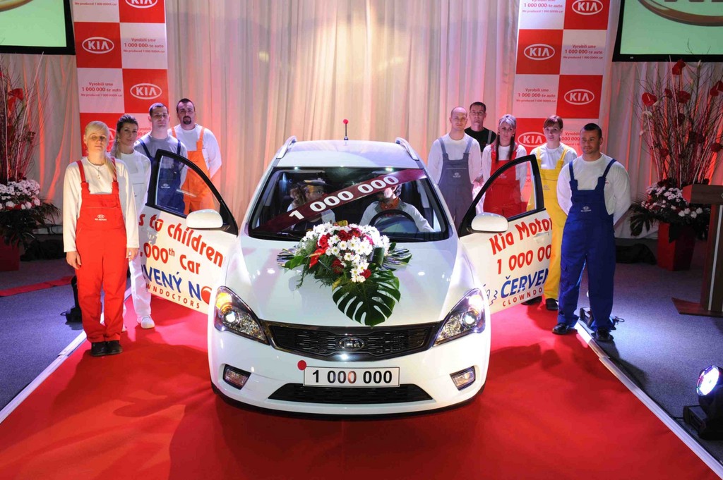 Kia-Werk Zilina produziert das millionste Auto