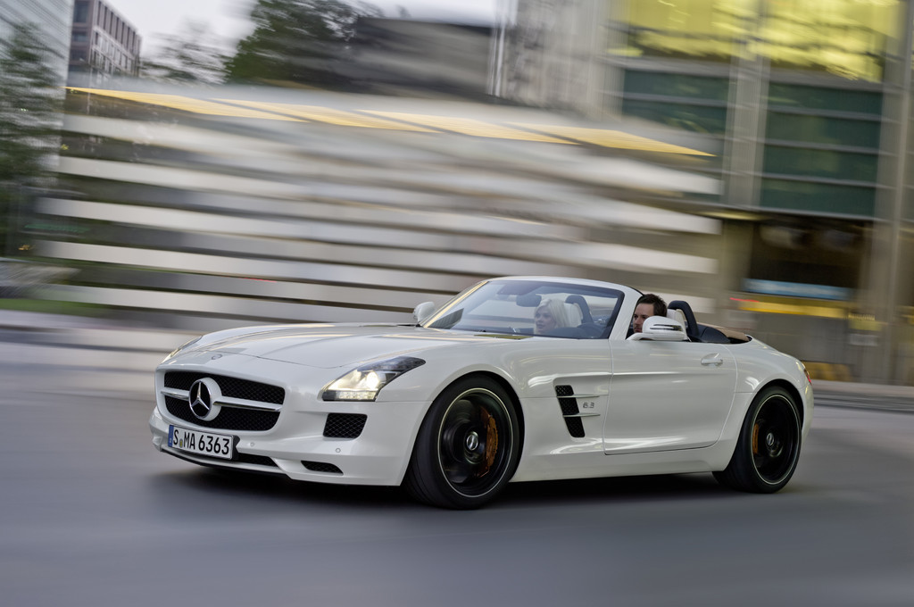 Mercedes-Benz SLS AMG Roadster.