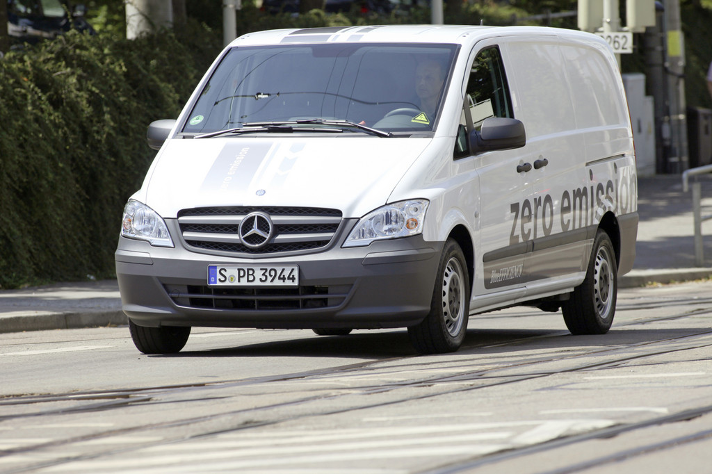 Mercedes-Benz Vito E-Cell legen 650 000 Kilometer zurück