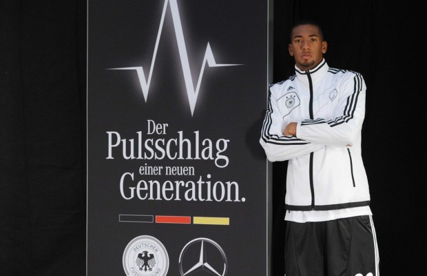 Mercedes-Benz dreht mit der Nationalmannschaft Spot für TV und Social Media