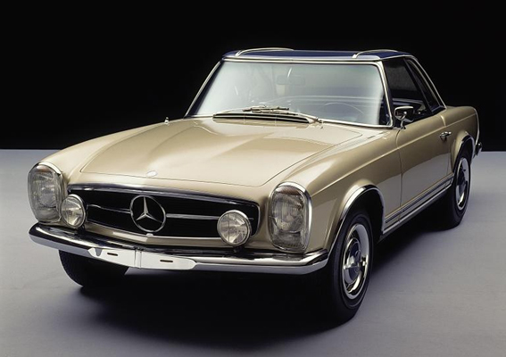 Mercedes SL - Aber leicht muss er sein