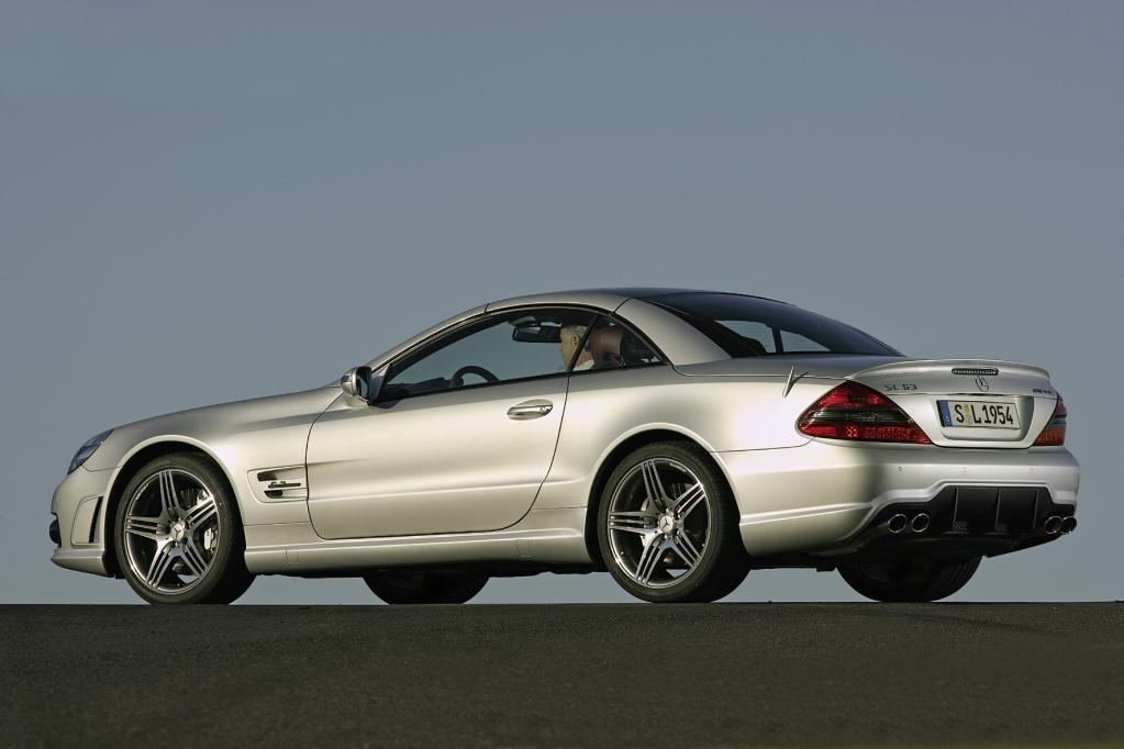 Mercedes SL - Aber leicht muss er sein
