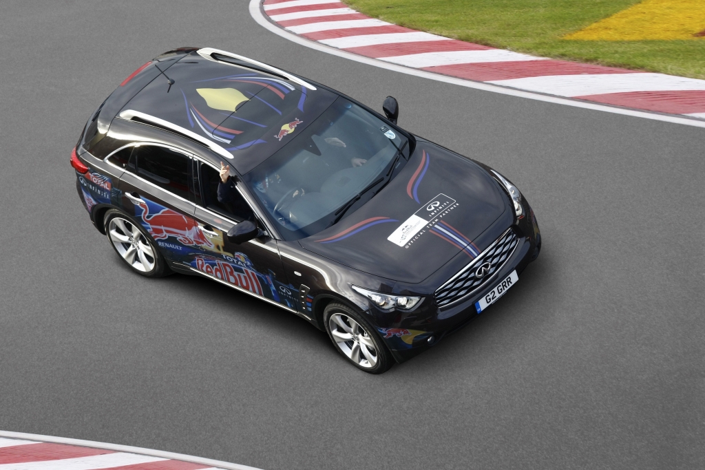 Mit Infiniti-Probefahrt zum Formel-1-Rennen