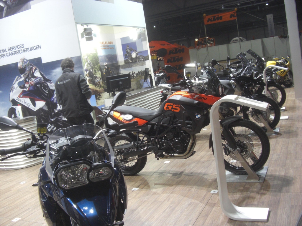 Motorrad Messe Leipzig 2012 im Aufwind