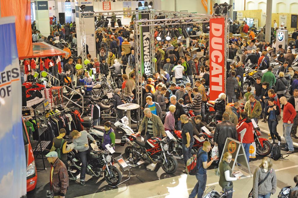 Motorradmesse SachsenKrad 2012 in Dresden