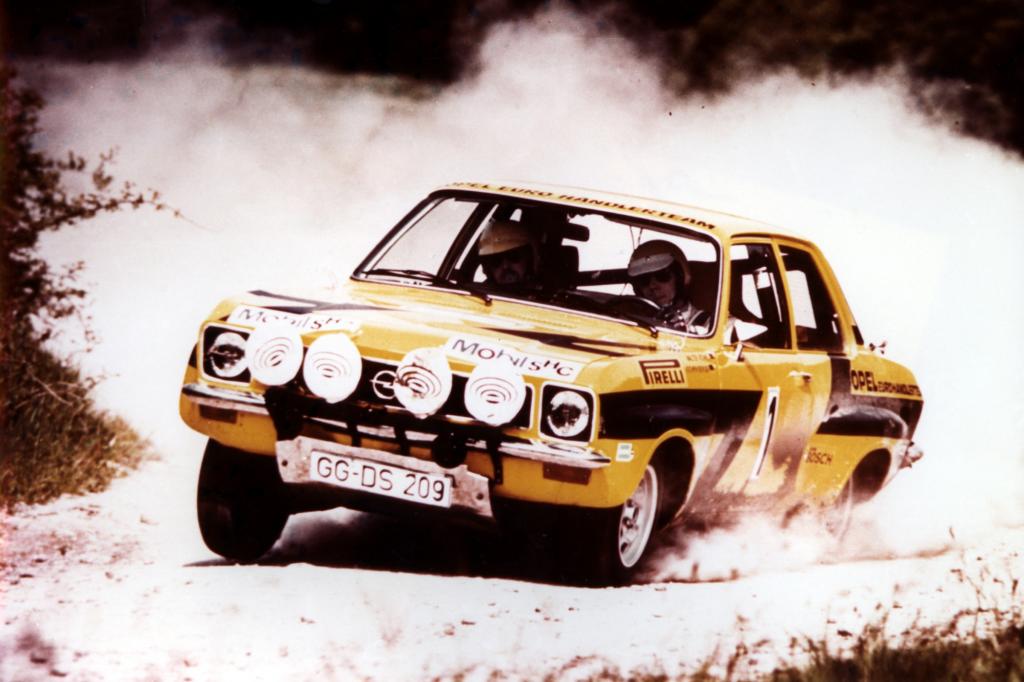 Opel Ascona A Rallye Europameisterschaft mit Walter Röhrl und Jochen Berger 1974