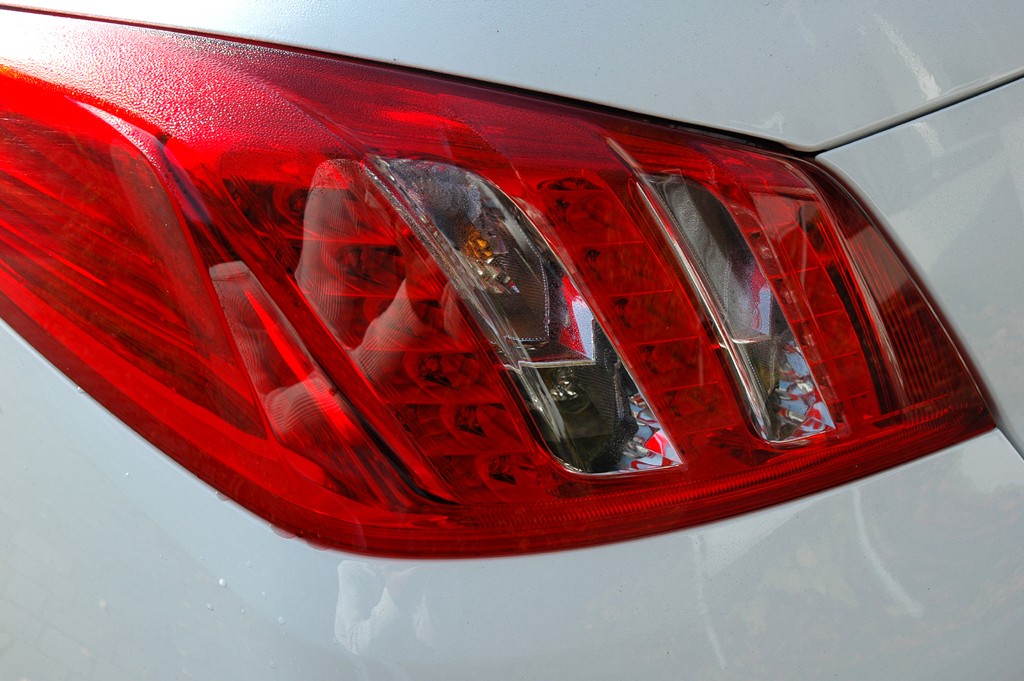 Peugeot 508: Moderne Leuchteinheit hinten. 