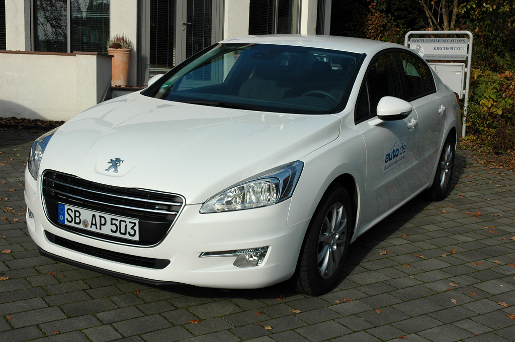 Peugeot 508, hier als Limousine in der Basisdieselversion. 