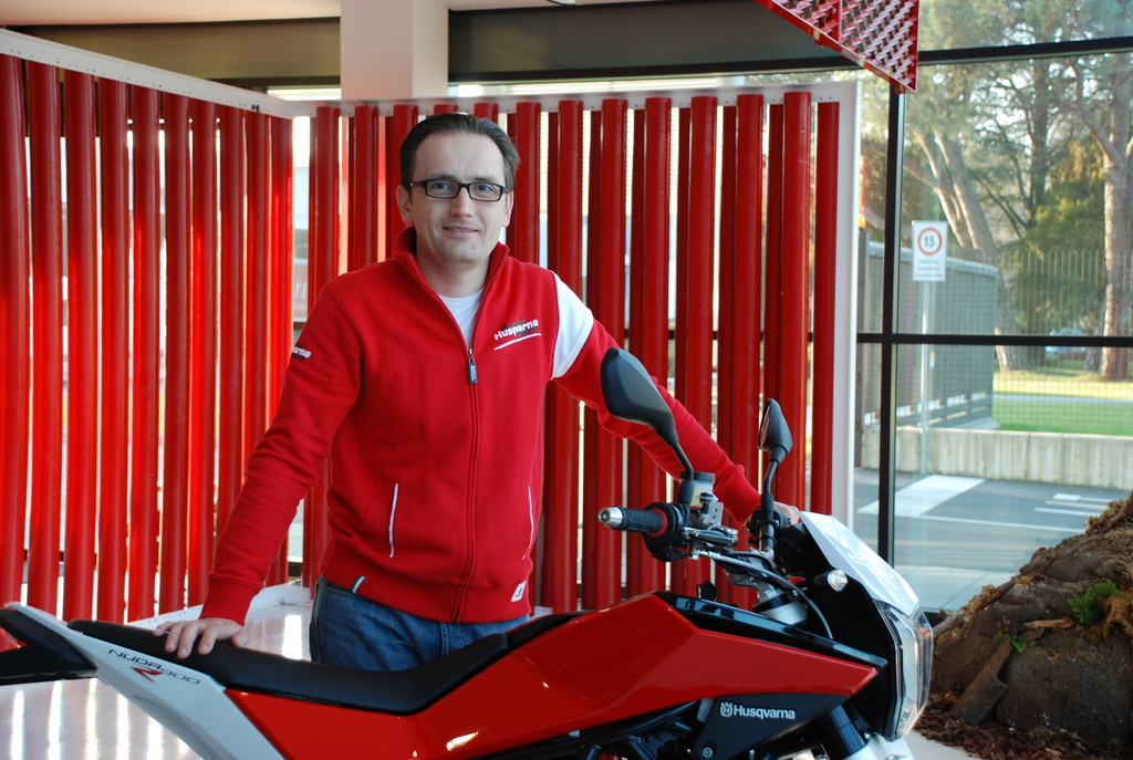 Poser Finanzdirektor bei Husqvarna