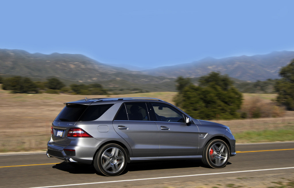 Pressepräsentation Mercedes-Benz ML 63 AMG: Auf die Spitze getrieben