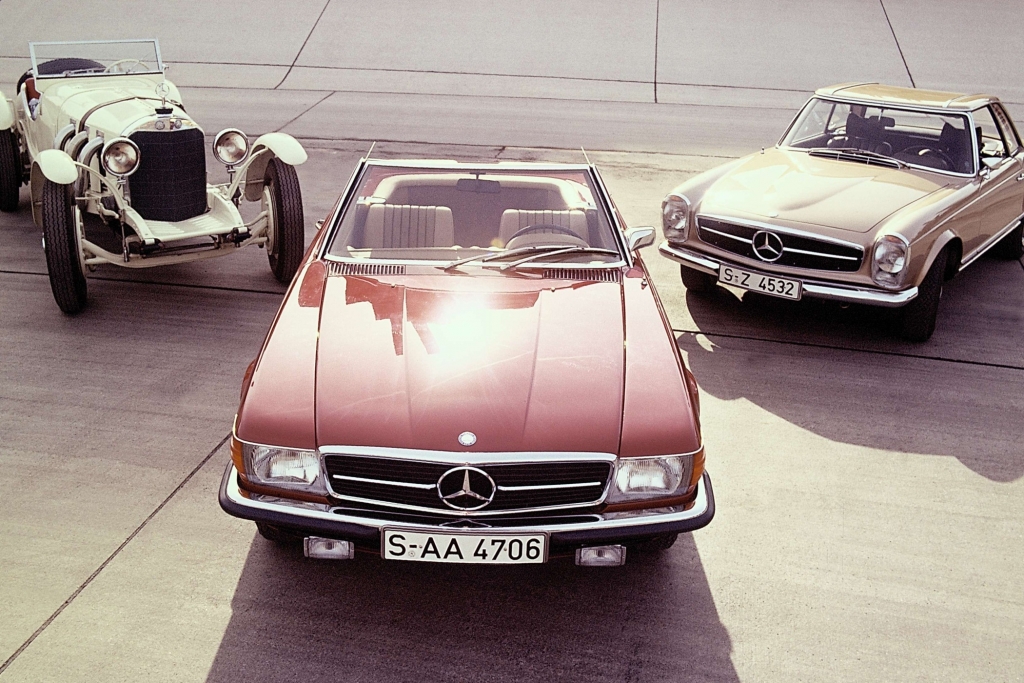 Tradition: 60 Jahre Mercedes-Benz SL - Von Flügeltürern, Pagoden und Panzerwagen
