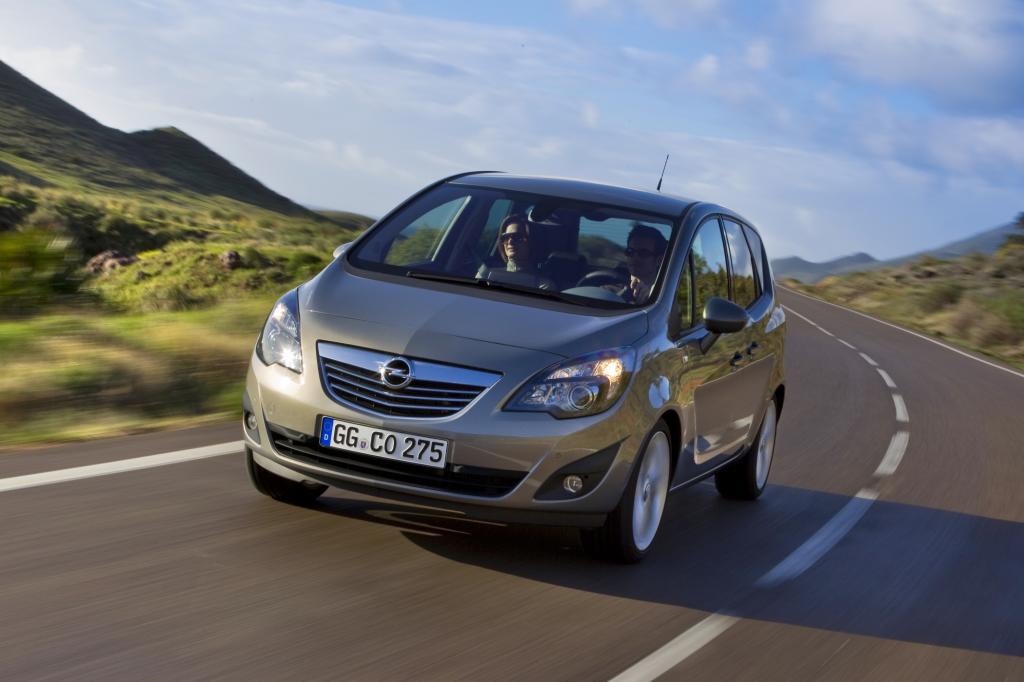 Vans wie der Opel Meriva sind künftig der Renner