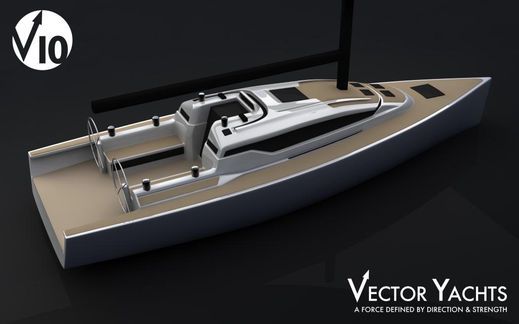 Vector Yachts startet mit Segelyacht Vector 10 neue Baureihe