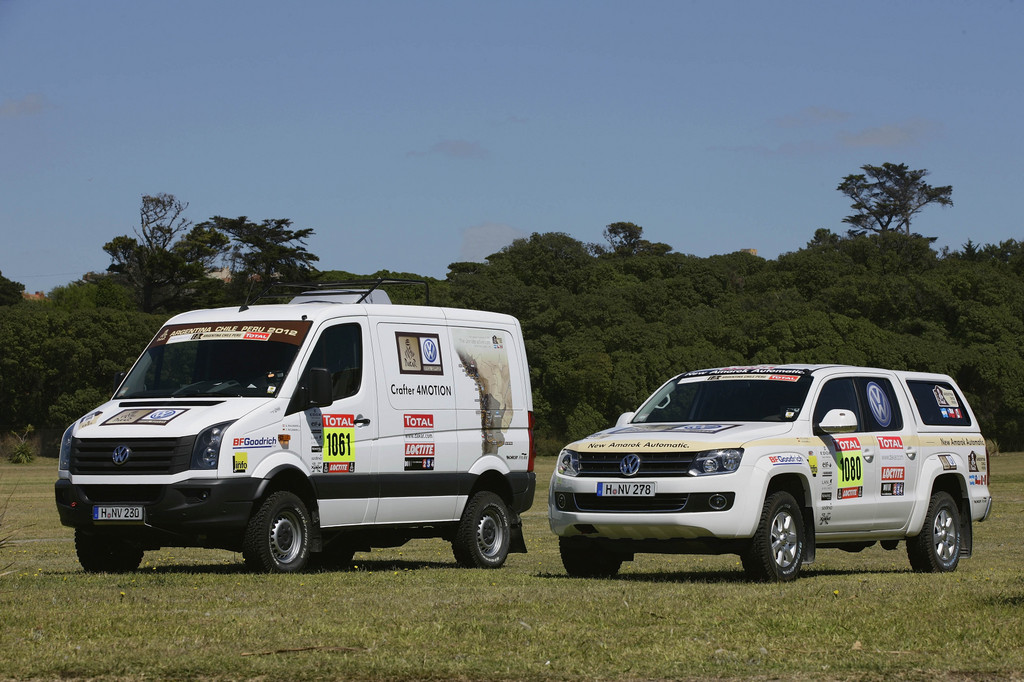 Volkswagen stellt Begleitfahrzeuge für die Dakar