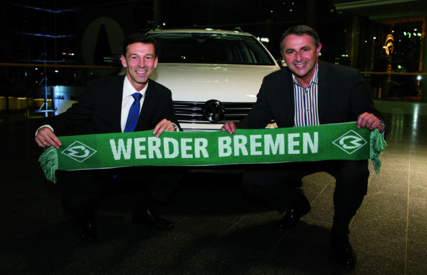Volkswagen und Werder Bremen verlängern Partnerschaft bis 2013