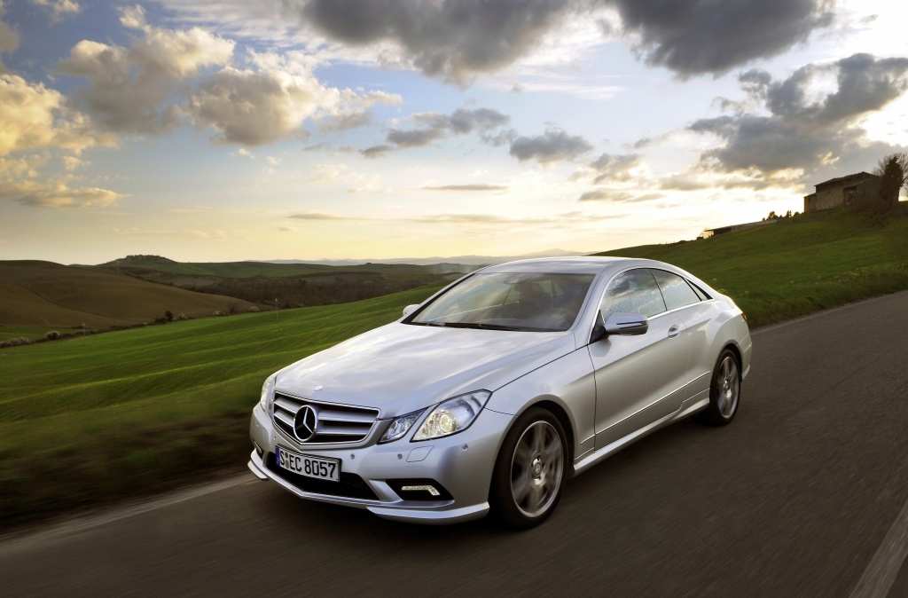Wenn nicht AMG, dann eben das Topmodell: auch ein E 500 Coupe aus dem Jahre 2009 gehörte zum Fuhrpark.