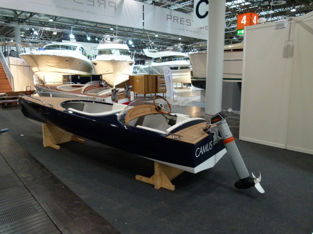 boot Düsseldorf 2012: Vom Elektromotor zur Hybridyacht 