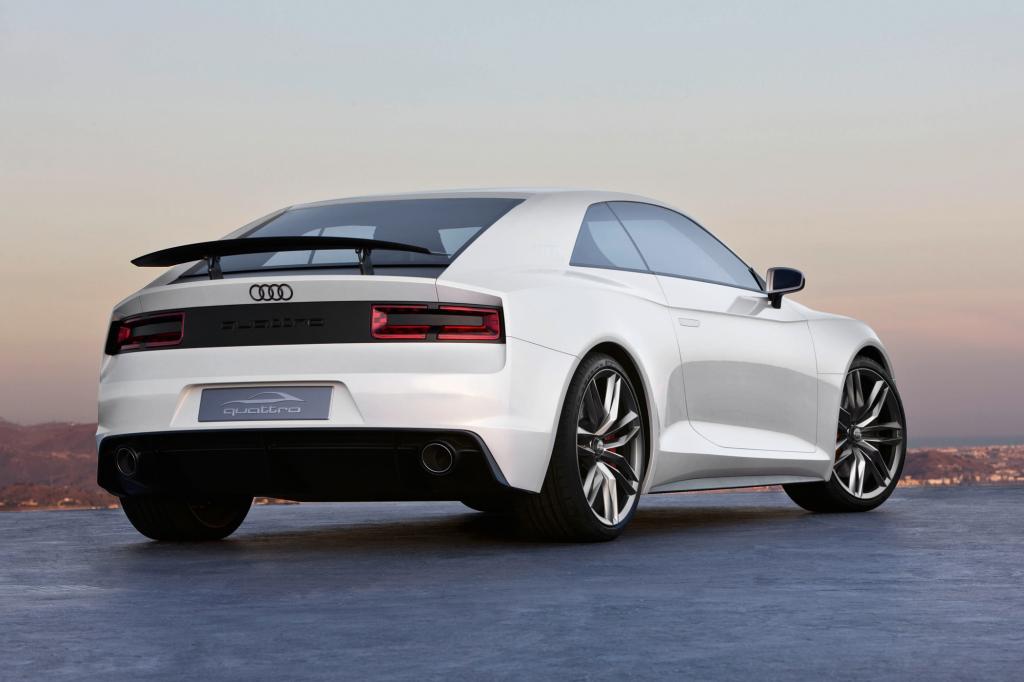  Die Studie Quattro Concept von 2010 nimmt ebenso Bezug auf den legendären Rallye-Boliden 