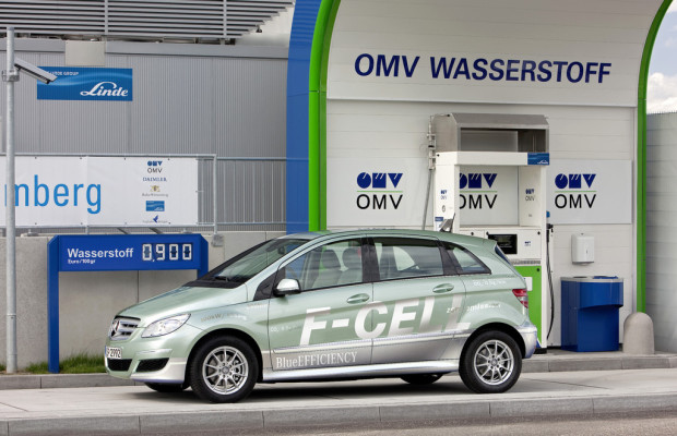 2011 entstanden weltweit zwölf neue Wasserstoff-Tankstellen