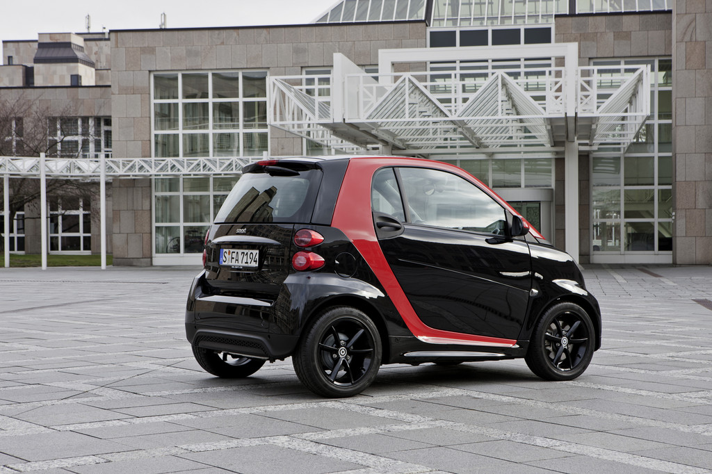 Ab Mai beim Händler: Smart Fortwo Sharpred