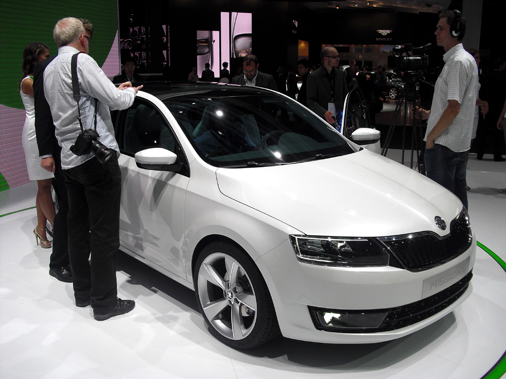 Auch die tschechische Volkswagen-Tochter Skoda, hier die 