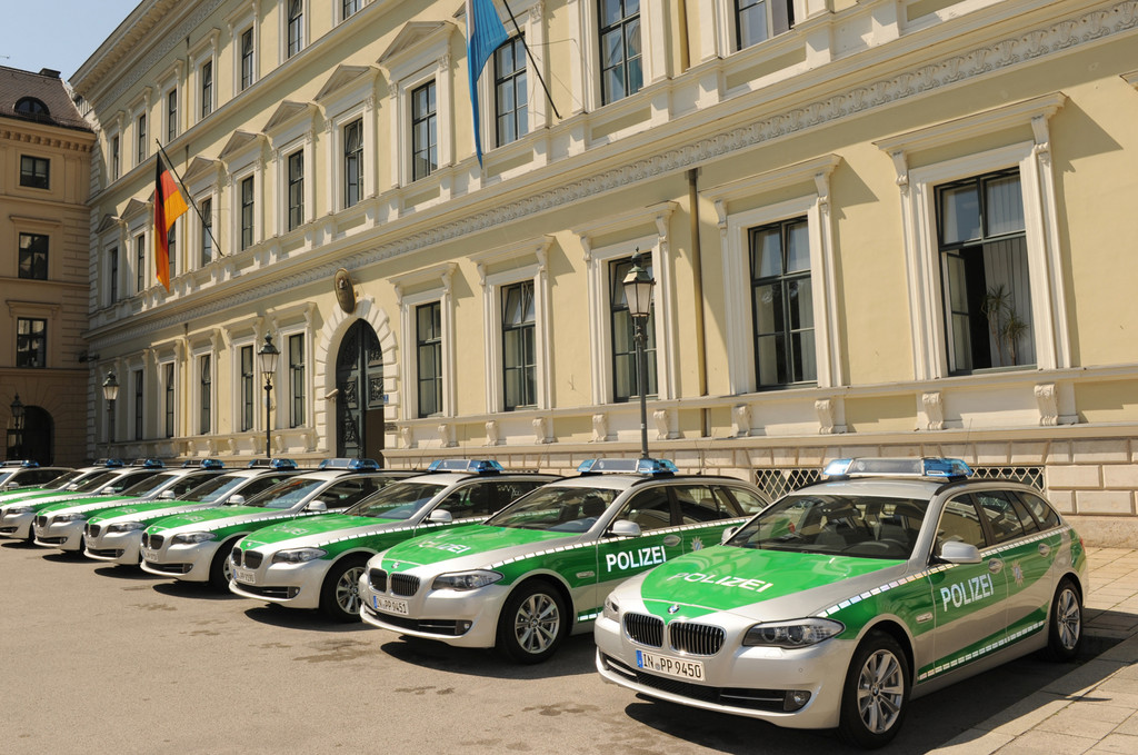 BMW-Einsatzfahrzeuge für die bayerische Polizei