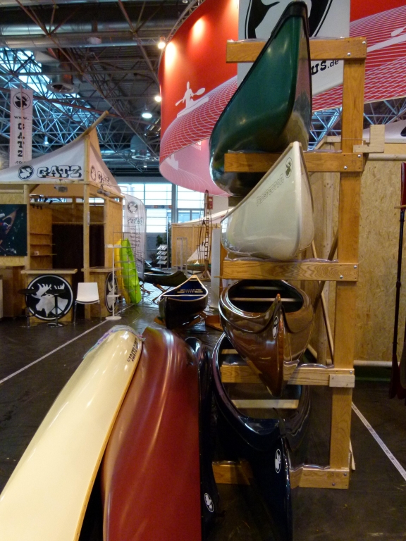 Beach & Boat Leipzig 2012: Einstiegsboote, Canadier und Faltkanus