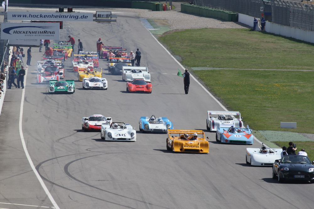 Bosch Hockenheim Historic: Sportprototypen bilden spektakuläres Starterfeld