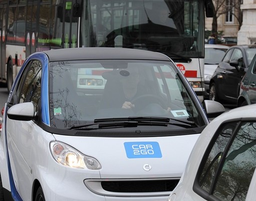 Car2go jetzt auch in Frankreich