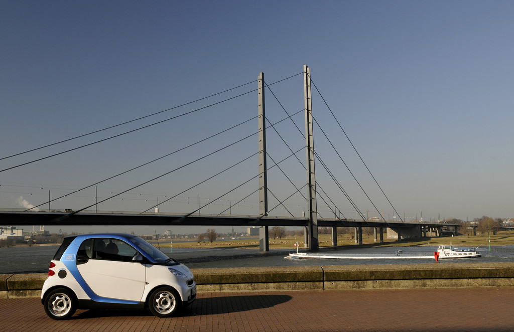 Car2go wird in Düsseldorf vernetzt