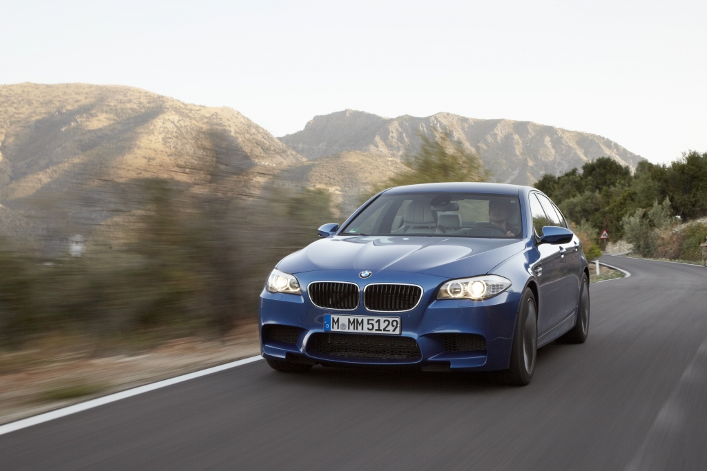Da geht was ab im BMW M5