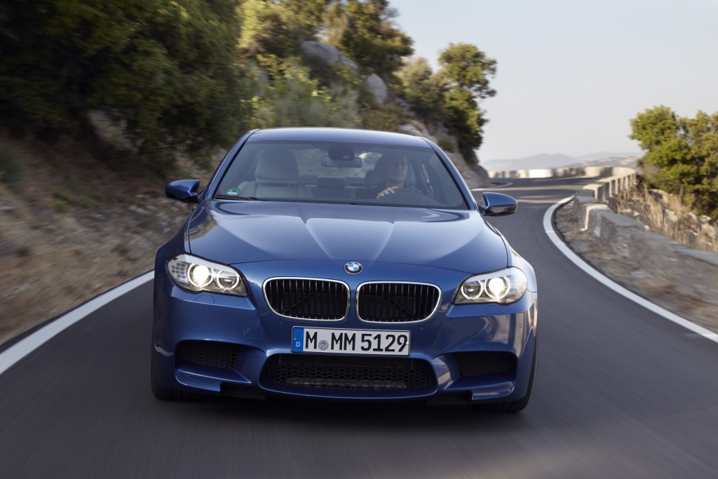 Da geht was ab im BMW M5