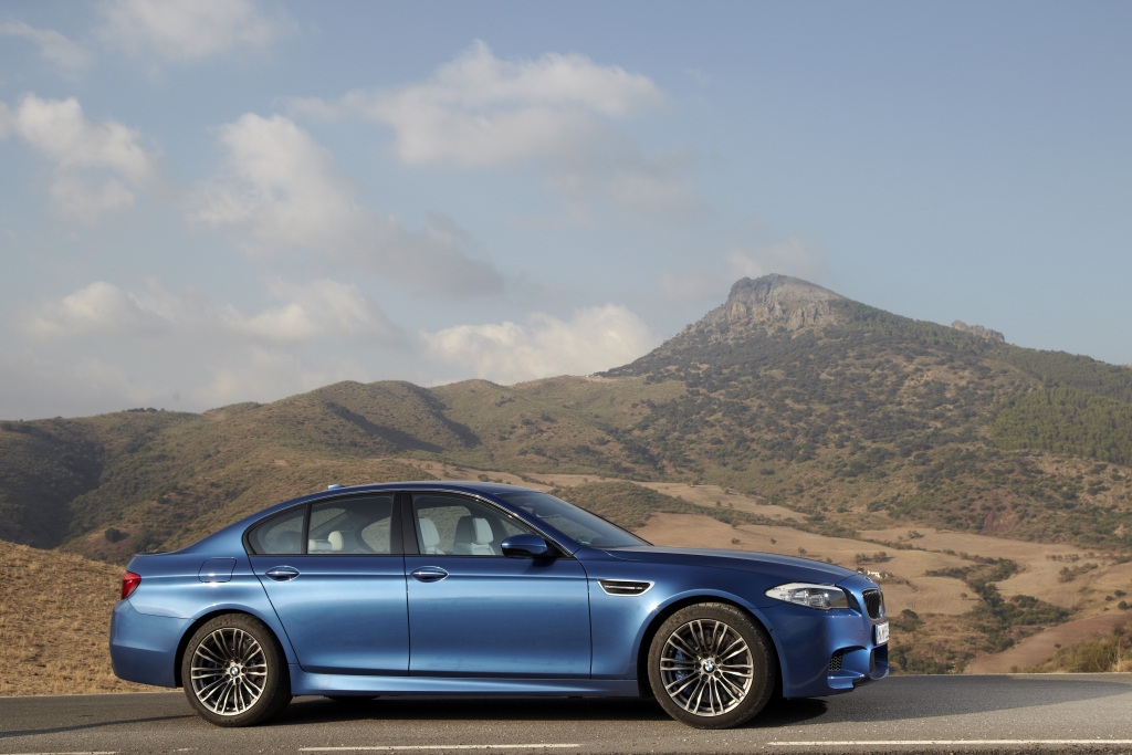 Da geht was ab im BMW M5