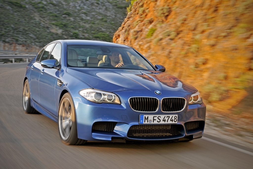 Da geht was ab im BMW M5