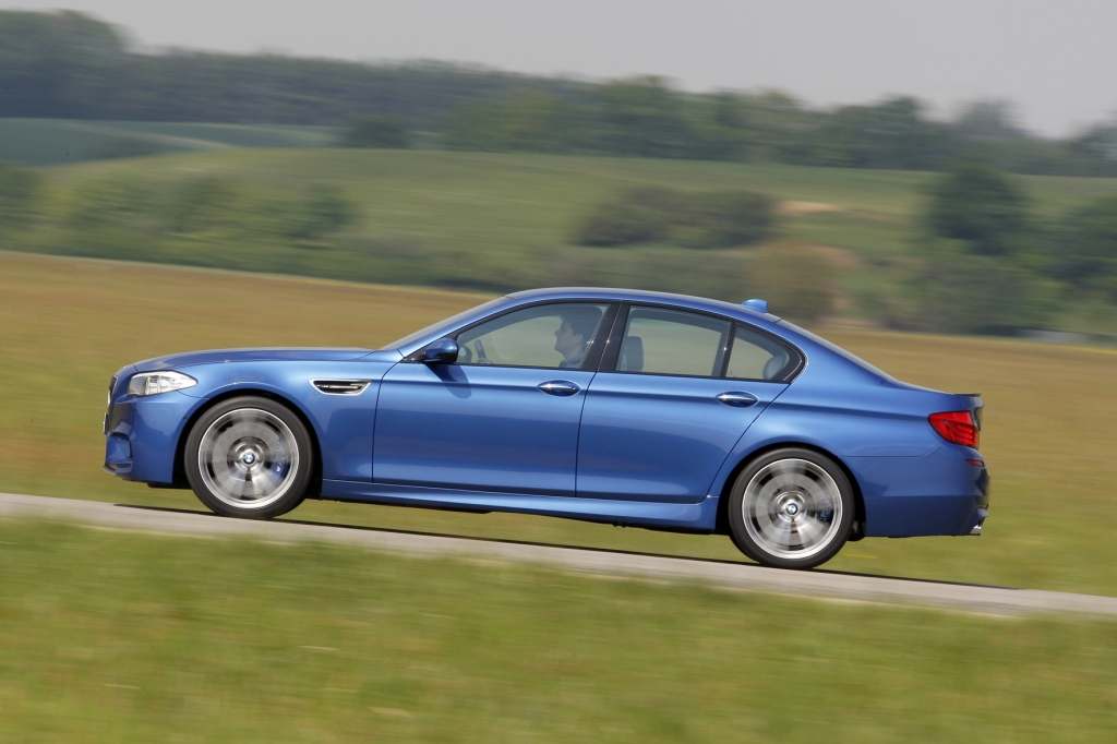 Da geht was ab im BMW M5