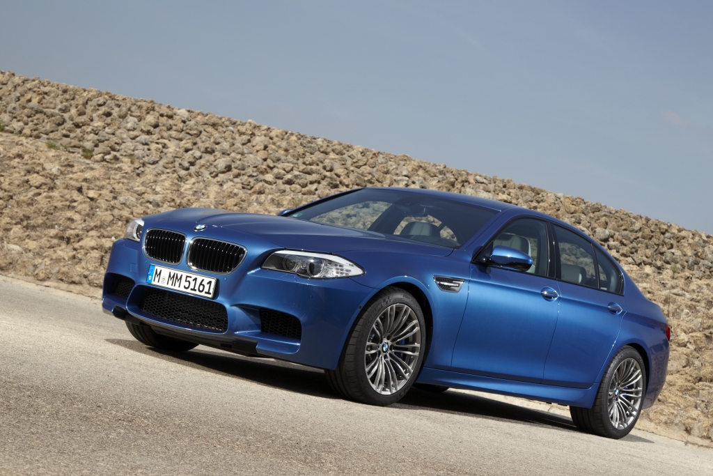 Da geht was ab im BMW M5