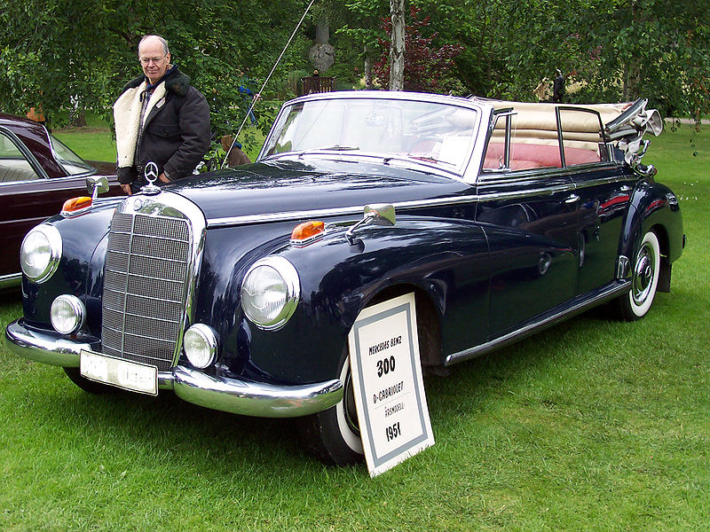 Der Adenauer-Mercedes Cabrio Quelle: Wikipedia