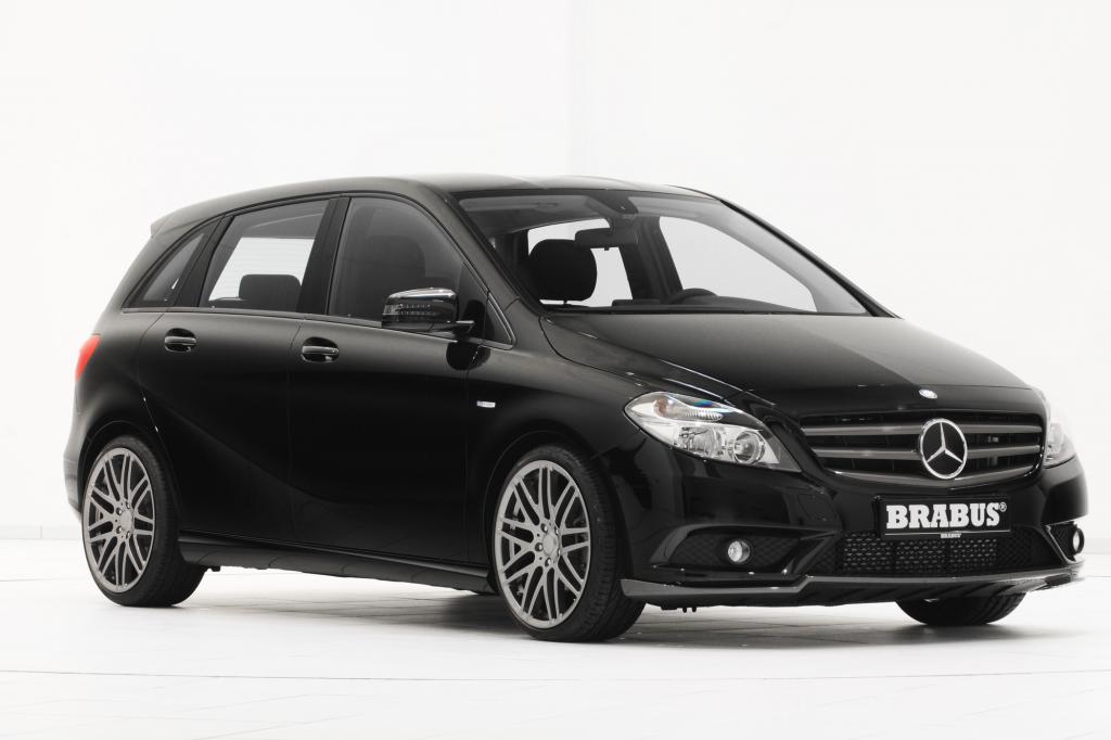 Der Bottroper Tuner Brabus bietet für die Mercedes B-Klasse jetzt ein Design- und Felgenprogramm an
