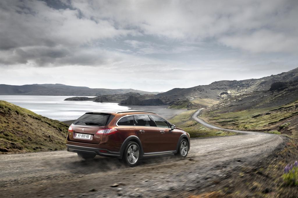 Der Peugeot 508 RXH fährt sparsam auf allen vier Rädern