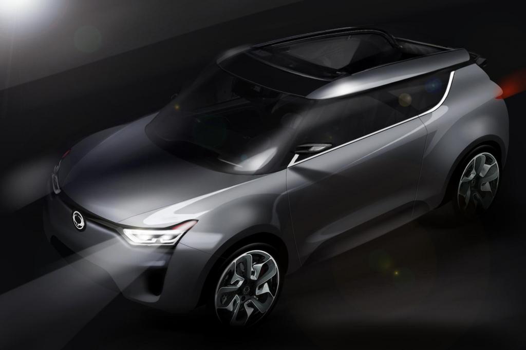 Der Ssangyong XIV-2 ist eine Mischung aus Cabrio und SUV