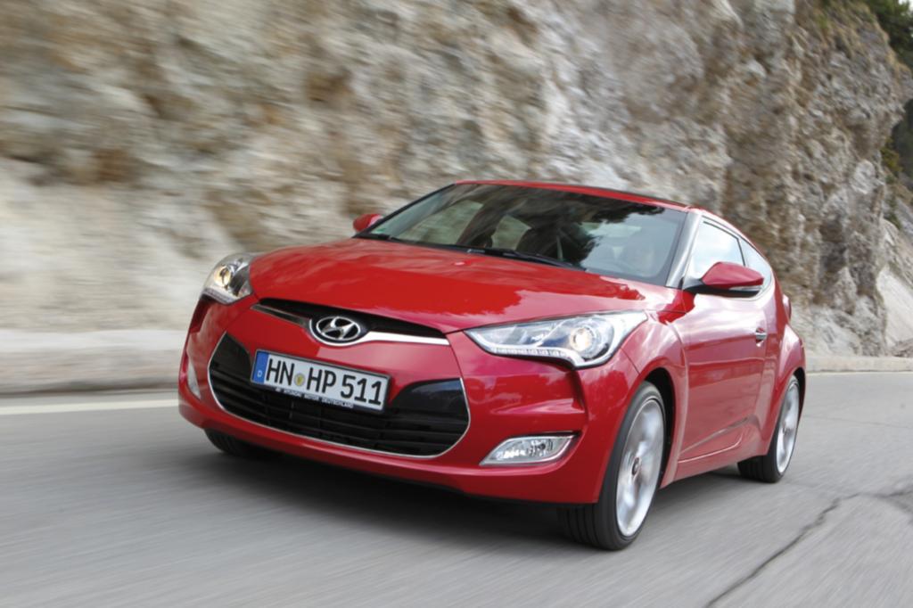 Der Veloster soll das sportliche Image von Hyundai schärfen